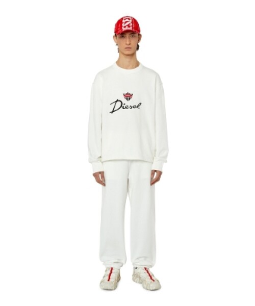 DIESEL（ディーゼル）の「メンズ スウェット ロゴ（スウェット