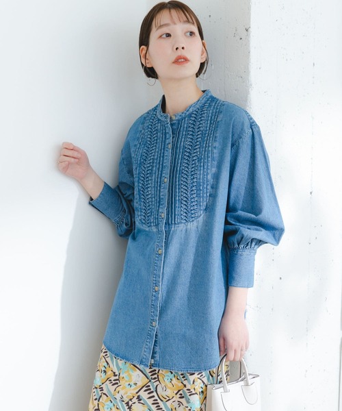 SOMETHING（サムシング）の「『別注』SOMETHING×F by ROSSO DENIM TUCK