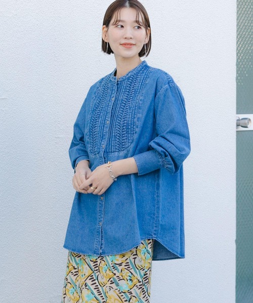 SOMETHING（サムシング）の「『別注』SOMETHING×F by ROSSO DENIM TUCK