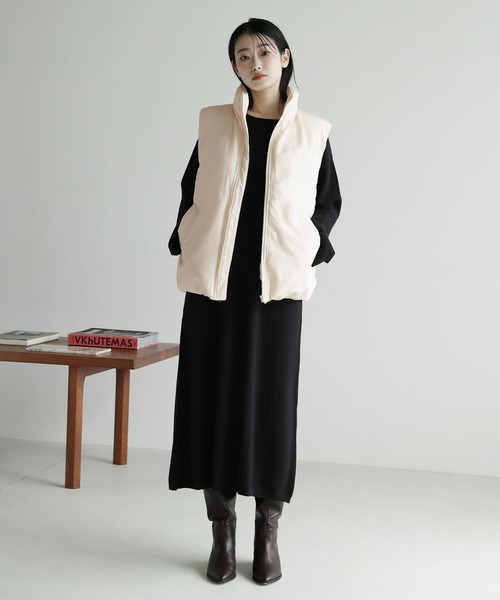 LAKOLE（ラコレ）の「オーバーサイズパファーベスト / 183372（ベスト
