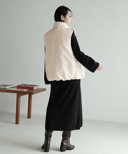 LAKOLE（ラコレ）の「オーバーサイズパファーベスト / 183372（ベスト