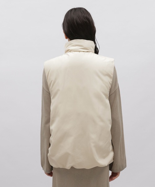 LAKOLE（ラコレ）の「オーバーサイズパファーベスト / 183372（ベスト・レディース・アイボリー/ブラック・SMALL/MEDIUM）」の20枚目の写真