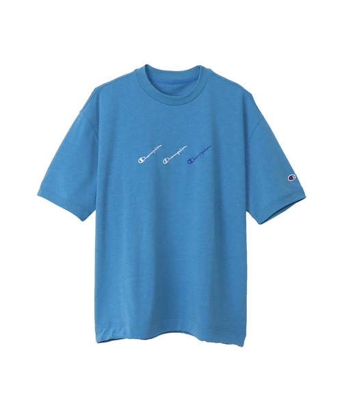 Champion(チャンピオン)の「【Champion/チャンピオン】メンズ スポーツ ショートスリーブスウェットシャツ(スウェット・メンズ・グレー/オリーブ/ブラック/その他35・LARGE/MEDIUM/X-LARGE)」の4枚目の写真