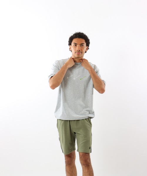 Champion(チャンピオン)の「【Champion/チャンピオン】メンズ スポーツ ショートスリーブスウェットシャツ(スウェット・メンズ・グレー/オリーブ/ブラック/その他35・LARGE/MEDIUM/X-LARGE)」の10枚目の写真