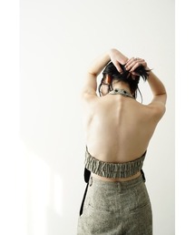 チュニック CLANE - CLANE HALTER NECK COMPACT BUSTIER CLANE（クラネ）の「HALTER NECK COMPACT BUSTIER（その他