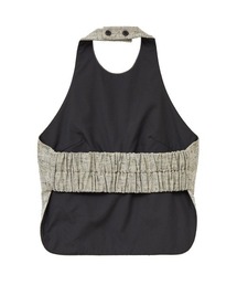 チュニック CLANE - CLANE HALTER NECK COMPACT BUSTIER クラネ CLANE HALTER NECK CUP IN TOPS （BLACK