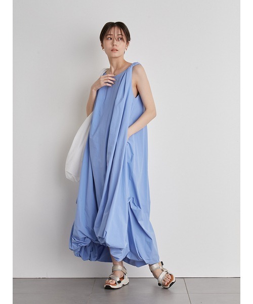 emmi(エミ)の「【emmi atelier】エアーボリュームワンピース(ワンピース・レディース・アイボリー/ブラック/ブルー・0/1)」の21枚目の写真