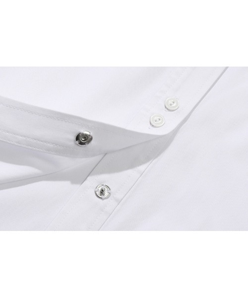 ROMANTIC CROWN(ロマンティッククラウン)の「A'GEM/9 × .kom『ROMANTIC CROWN/ロマンティッククラウン』SHOULDER OPEN RIBBON SHIRT /ショルダーオープンリボン 長袖シャツ(シャツ/ブラウス・レディース・ホワイト/ブラック/ライトブルー・M)」の7枚目の写真