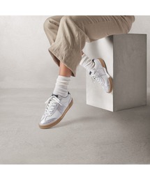 Clarks | CraftMatch Lo / クラフトマッチロ- (ホワイト/シルバーレザー)(スニーカー)