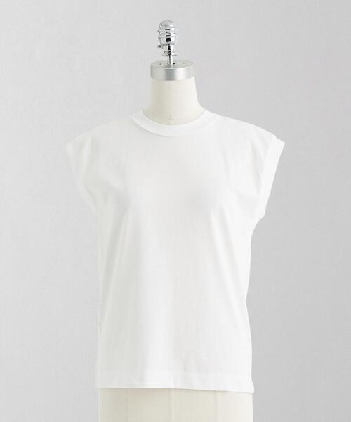 LOEFF（ロエフ）の「＜LOEFF＞スビンコットン ノースリーブ カットソー 