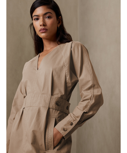 Banana Republic（バナナリパブリック）の「Jenni ツイルミニドレス 