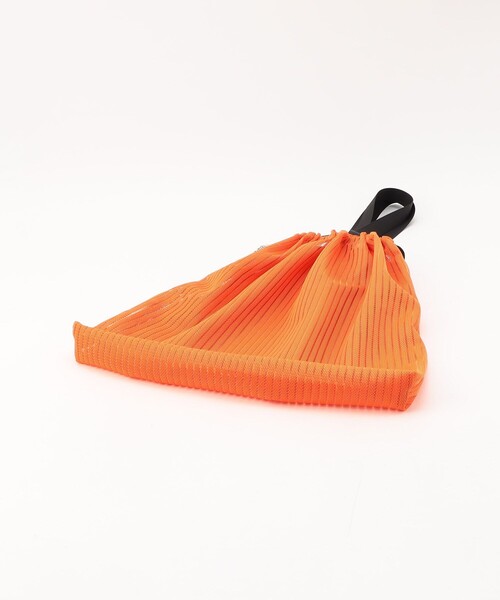 WEEKEND(ER)(ウィークエンダー)の「WEEKEND(ER)×FREAK'S STORE/ウィークエンダー×フリークスストア 別注 RETRO STRIPE MESH TOTE BAG/ 別注 レトロストライプメッシュトートバッグ(トートバッグ・レディース・グレー/オレンジ/ライトグリーン・ONE SIZE)」の19枚目の写真