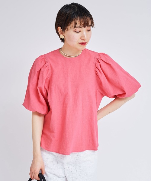 IAMI アイアムアイ フロントフリルシャツ ブラウス 白 フリーサイズ