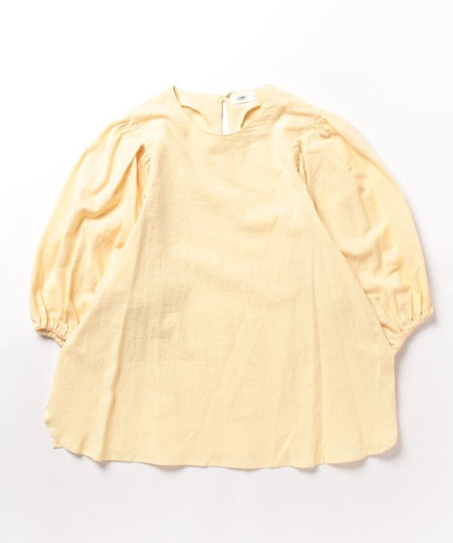 I am I in fact...(アイアムアイインファクト)の「●Organic cotton ボールスリーブブラウス(シャツ/ブラウス・レディース・ピンク/ブラック/イエロー・FREE)」の20枚目の写真