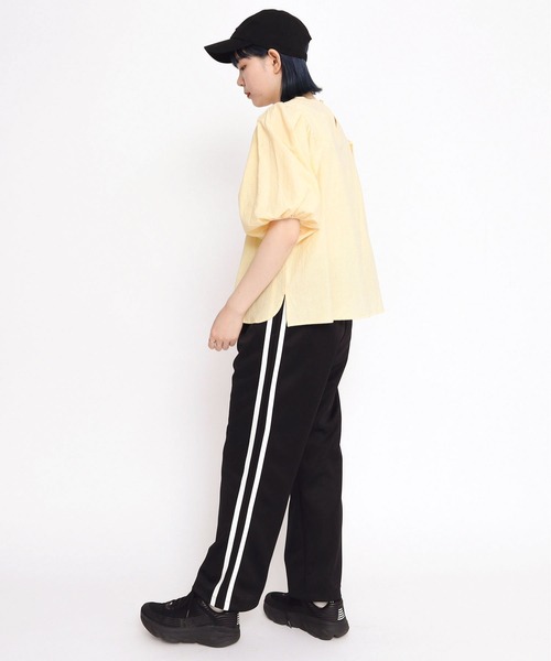 I am I in fact...(アイアムアイインファクト)の「●Organic cotton ボールスリーブブラウス(シャツ/ブラウス・レディース・ピンク/ブラック/イエロー・FREE)」の14枚目の写真