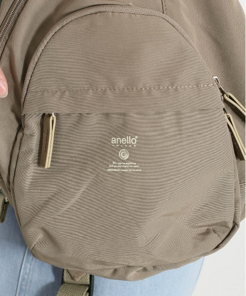 anello（アネロ）の「【anello】アネロ モイストクロスボディバッグ（ボディバッグ/ウエストポーチ・レディース・グレイッシュベージュ/ブラック/アイボリー・FREE）」の14枚目の写真