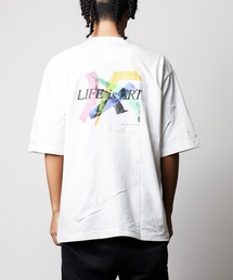 【SIXSENCERECORD×FRANKLIN & MARSHALL】BACKプリントS/S TEE