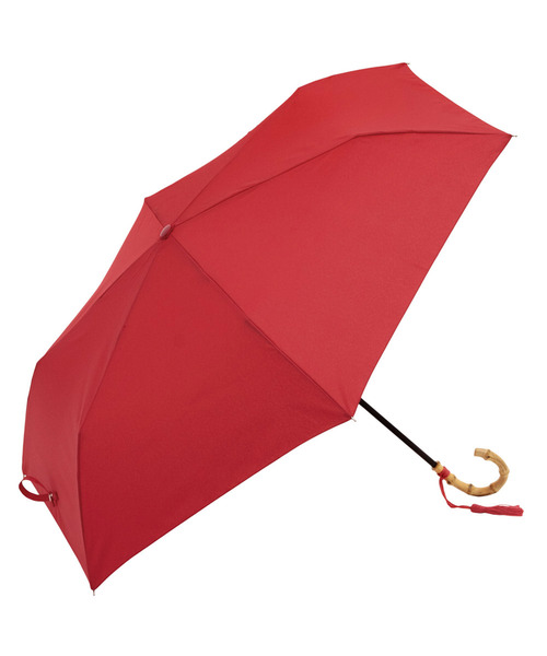 Dita（ディータ）の「プレーンカラー 折り畳み傘（折りたたみ傘・レディース・ベージュ/レッド/ネイビー/イエロー・FREE）」の4枚目の写真