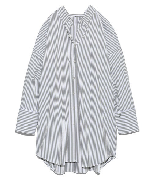 Mila Owen(ミラオーウェン)の「長袖シャツ(シャツ/ブラウス・レディース・ホワイト・FREE)」の8枚目の写真