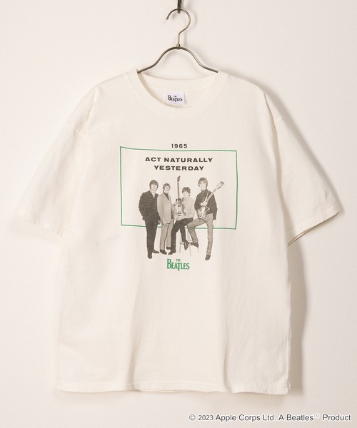BEATLES　ビートルズ　アルバムジャケット　Tシャツ　Mサイズ ビートルズ Tシャツ 「アビイ・ロード - 黒」 BEATLES 公式