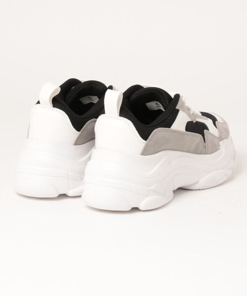 Fabby fabby（ファビィーファビィー）の「ボリュームソールスニーカー（スニーカー・レディース・ブラウン/ブラック/ブラック系その他/ベージュ/ホワイト/レオパード/ブラック×ホワイト/ブラック×ブラック/ベージュ系その他/ブラック×グレー・LARGE/MEDIUM/SMALL）」の12枚目の写真