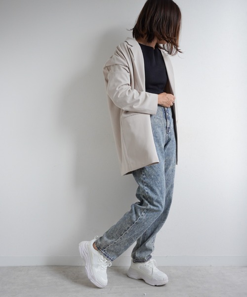 Fabby fabby（ファビィーファビィー）の「ボリュームソールスニーカー（スニーカー・レディース・ブラウン/ブラック/ブラック系その他/ベージュ/ホワイト/レオパード/ブラック×ホワイト/ブラック×ブラック/ベージュ系その他/ブラック×グレー・LARGE/MEDIUM/SMALL）」の13枚目の写真