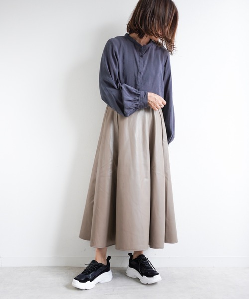 Fabby fabby（ファビィーファビィー）の「ボリュームソールスニーカー（スニーカー・レディース・ブラウン/ブラック/ブラック系その他/ベージュ/ホワイト/レオパード/ブラック×ホワイト/ブラック×ブラック/ベージュ系その他/ブラック×グレー・LARGE/MEDIUM/SMALL）」の18枚目の写真