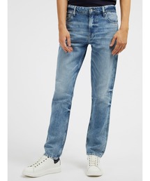 Guess | Eco Linen-Blend Tapered Jean(デニムパンツ)