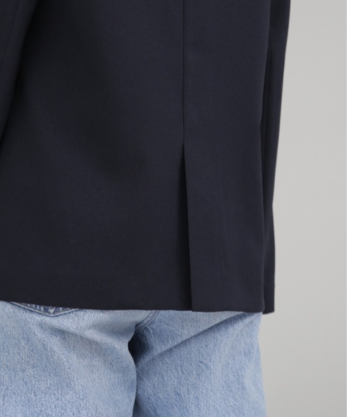 N.（N. Natural Beauty Basic）（エヌエヌナチュラルビューティーベーシック）の「【S Size Line】◆ストレッチダブルブレストライトジャケット（テーラードジャケット・レディース・ベージュ/ネイビー・SMALL/MEDIUM）」の21枚目の写真