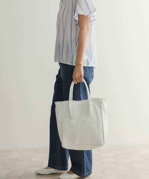 MARCO BIANCHINI(マルコビアンチーニ)の「MARCO BIANCHINI 2WAYトートバッグ(トートバッグ・レディース・ブラック/ベージュ/ホワイト・ONE)」の2枚目の写真