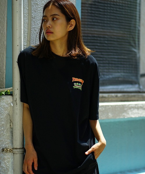 THRASHER(スラッシャー)の「【直営店限定モデル】NINJA TURTLES 6 S/S T-SHIRTS/スラッシャー半袖Tシャツ(Tシャツ/カットソー・メンズ・イエロー/ホワイト/ブラック/ダークグリーン・MEDIUM/LARGE/X-LARGE/XX-LARGE)」の21枚目の写真