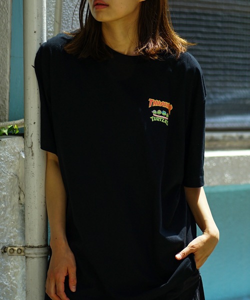 THRASHER(スラッシャー)の「【直営店限定モデル】NINJA TURTLES 6 S/S T-SHIRTS/スラッシャー半袖Tシャツ(Tシャツ/カットソー・メンズ・イエロー/ホワイト/ブラック/ダークグリーン・MEDIUM/LARGE/X-LARGE/XX-LARGE)」の22枚目の写真