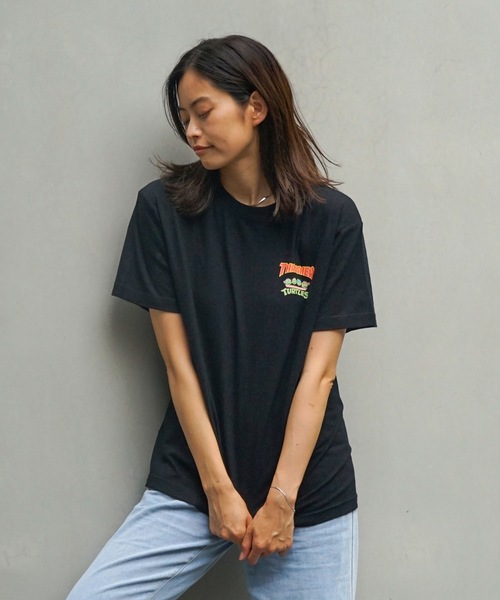 THRASHER(スラッシャー)の「【直営店限定モデル】NINJA TURTLES 6 S/S T-SHIRTS/スラッシャー半袖Tシャツ(Tシャツ/カットソー・メンズ・イエロー/ホワイト/ブラック/ダークグリーン・MEDIUM/LARGE/X-LARGE/XX-LARGE)」の15枚目の写真