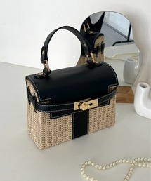 prose verse | フロントベルトバッグ(かごバッグ)