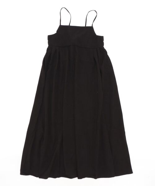 STYLEBLOCK(スタイルブロック)の「リネンタッチレースアップキャミワンピース(ワンピース・レディース・オレンジ/ライトベージュ/ブラック/グリーン/ブルー・M)」の7枚目の写真