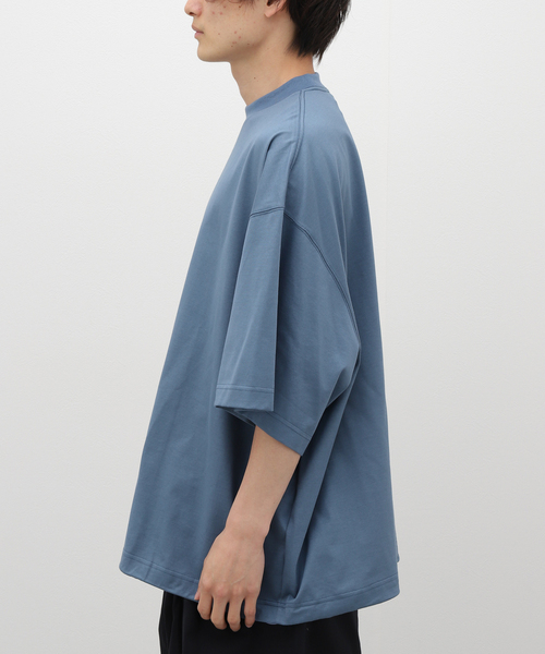 is-ness（イズネス）の「【is-ness / イズネス】BALLOON T SHIRT（Tシャツ/カットソー・メンズ・ホワイト/グリーン/ブルー系その他・MEDIUM）」の16枚目の写真