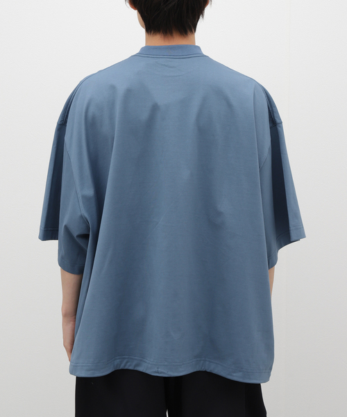 is-ness（イズネス）の「【is-ness / イズネス】BALLOON T SHIRT（Tシャツ/カットソー・メンズ・ホワイト/グリーン/ブルー系その他・MEDIUM）」の8枚目の写真