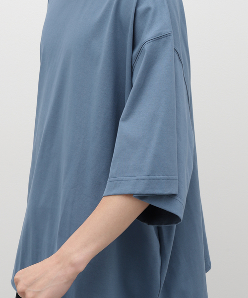 is-ness（イズネス）の「【is-ness / イズネス】BALLOON T SHIRT（Tシャツ/カットソー・メンズ・ホワイト/グリーン/ブルー系その他・MEDIUM）」の5枚目の写真