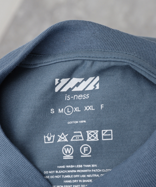 is-ness（イズネス）の「【is-ness / イズネス】BALLOON T SHIRT（Tシャツ/カットソー・メンズ・ホワイト/グリーン/ブルー系その他・MEDIUM）」の17枚目の写真
