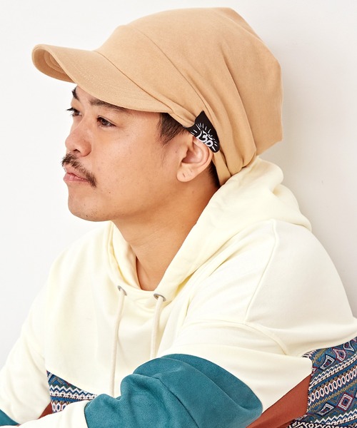 チャイハネ(チャイハネ)の「【チャイハネ】ダクオムキャップ(キャップ・レディース・グリーン/グレー/ベージュ/ブラック/カーキ/ネイビー・FREE)」の3枚目の写真