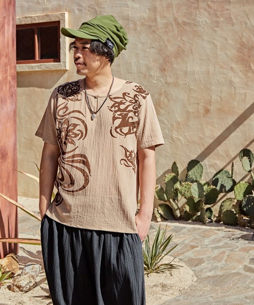 チャイハネ(チャイハネ)の「【チャイハネ】ダクオムキャップ(キャップ・レディース・グリーン/グレー/ベージュ/ブラック/カーキ/ネイビー・FREE)」の9枚目の写真