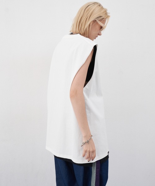 AIVER(アイバー)の「AIVER 12/-ウォッシュ天竺ヘビーウエイトN/S TEE(Tシャツ/カットソー・メンズ・ブルー/ブラック/ナチュラル/オフホワイト・MEDIUM/SMALL/LARGE)」の6枚目の写真