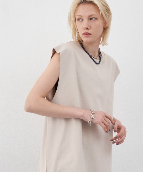 AIVER(アイバー)の「AIVER 12/-ウォッシュ天竺ヘビーウエイトN/S TEE(Tシャツ/カットソー・メンズ・ブルー/ブラック/ナチュラル/オフホワイト・MEDIUM/SMALL/LARGE)」の21枚目の写真