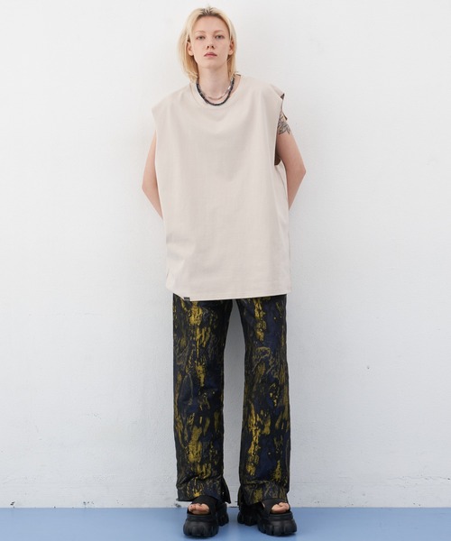 AIVER(アイバー)の「AIVER 12/-ウォッシュ天竺ヘビーウエイトN/S TEE(Tシャツ/カットソー・メンズ・ブルー/ブラック/ナチュラル/オフホワイト・MEDIUM/SMALL/LARGE)」の22枚目の写真