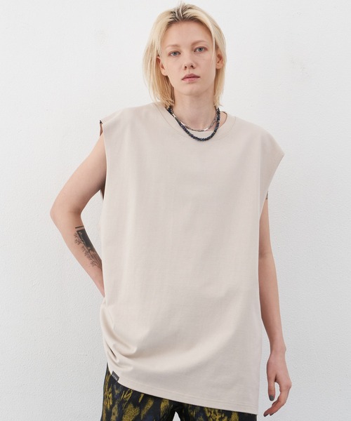 AIVER(アイバー)の「AIVER 12/-ウォッシュ天竺ヘビーウエイトN/S TEE(Tシャツ/カットソー・メンズ・ブルー/ブラック/ナチュラル/オフホワイト・MEDIUM/SMALL/LARGE)」の18枚目の写真