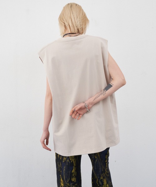 AIVER(アイバー)の「AIVER 12/-ウォッシュ天竺ヘビーウエイトN/S TEE(Tシャツ/カットソー・メンズ・ブルー/ブラック/ナチュラル/オフホワイト・MEDIUM/SMALL/LARGE)」の20枚目の写真