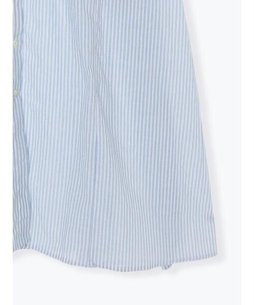 Samansa Mos2（サマンサ モスモス）の「先染め柄アソート前後着ワンピース（ワンピース・レディース・ブルー/ラベンダー/イエロー/オフホワイト・F）」の15枚目の写真