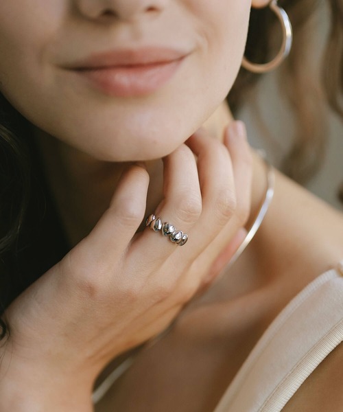 リング シルバー925 ハート レディース 金属アレルギー対応【sydan-altring シダン】（リング）｜Ops.（オプス）