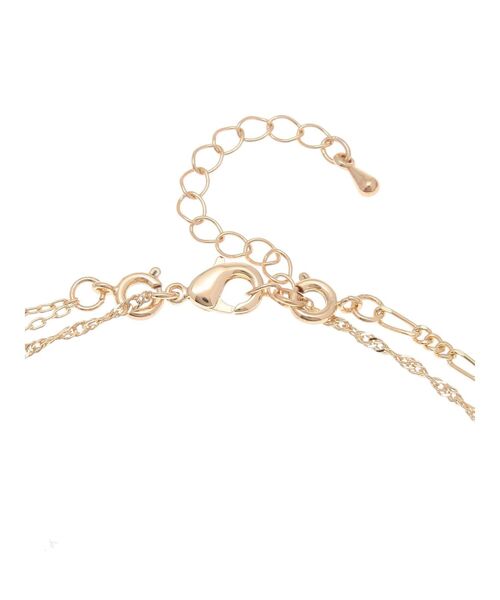 MERCURYDUO(マーキュリーデュオ)の「3WAY2連チェーンネックレス(ネックレス・レディース・シルバー/ゴールド・FREE)」の6枚目の写真