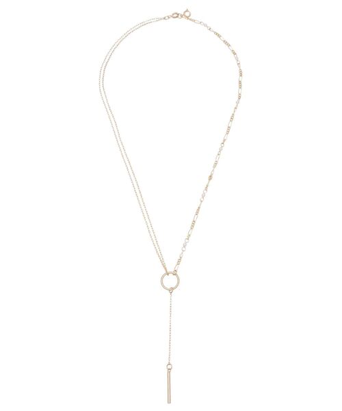 MERCURYDUO(マーキュリーデュオ)の「3WAY2連チェーンネックレス(ネックレス・レディース・シルバー/ゴールド・FREE)」の7枚目の写真